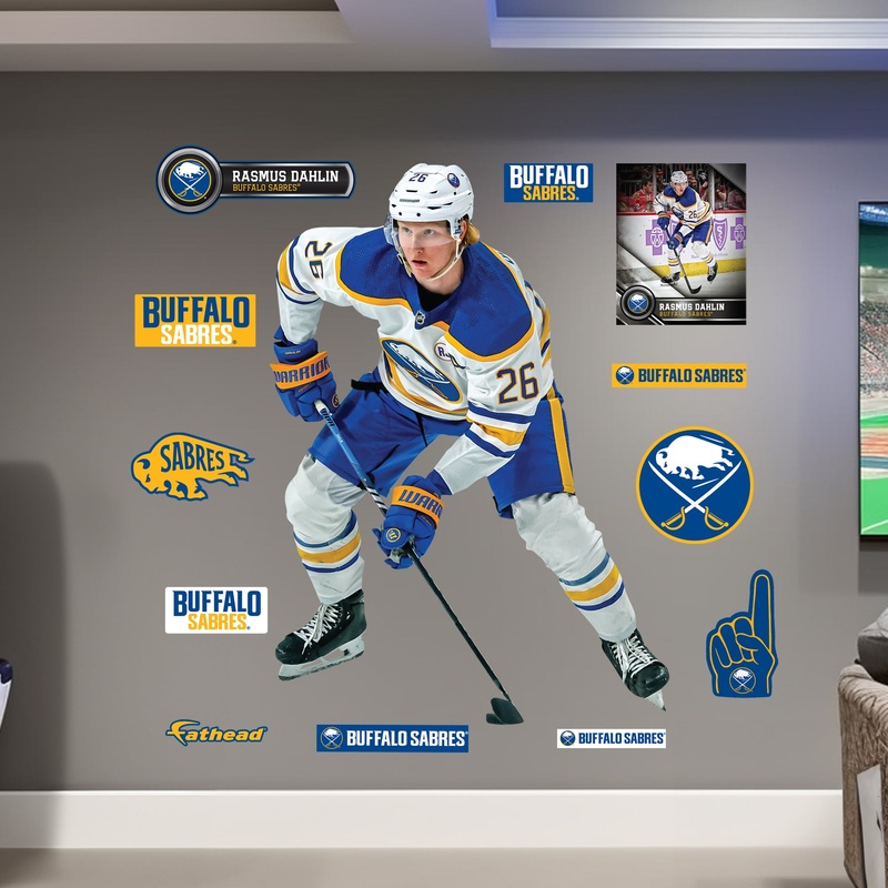 Rasmus Dahlin – RealBig Collection – Official NHL – Buffalo Sabres – Reusable Vinyl Wall Decals #3
