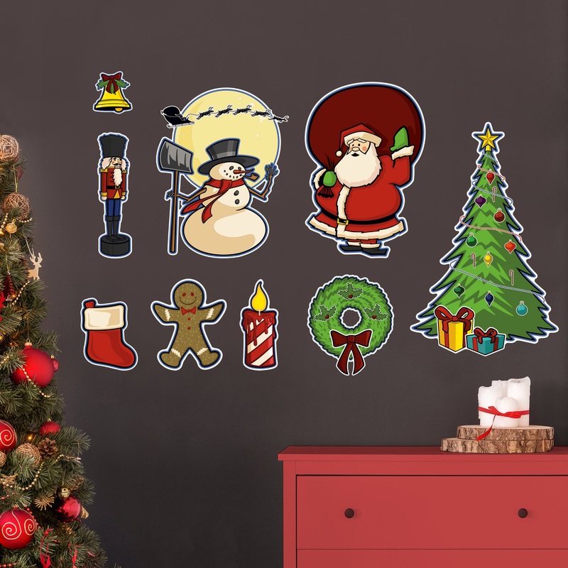 Christmas: Icon Collection: X – Removable Vinyl Decal