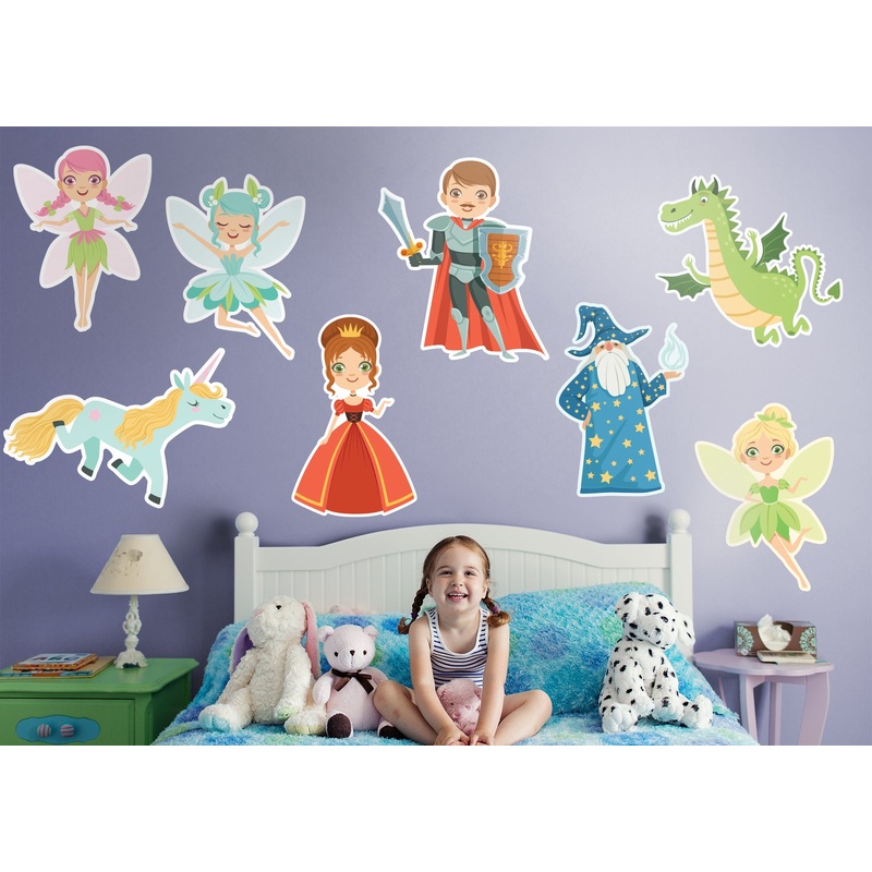 Nursery:  Characters Collection        –   Removable Wall   Adhesive Decal