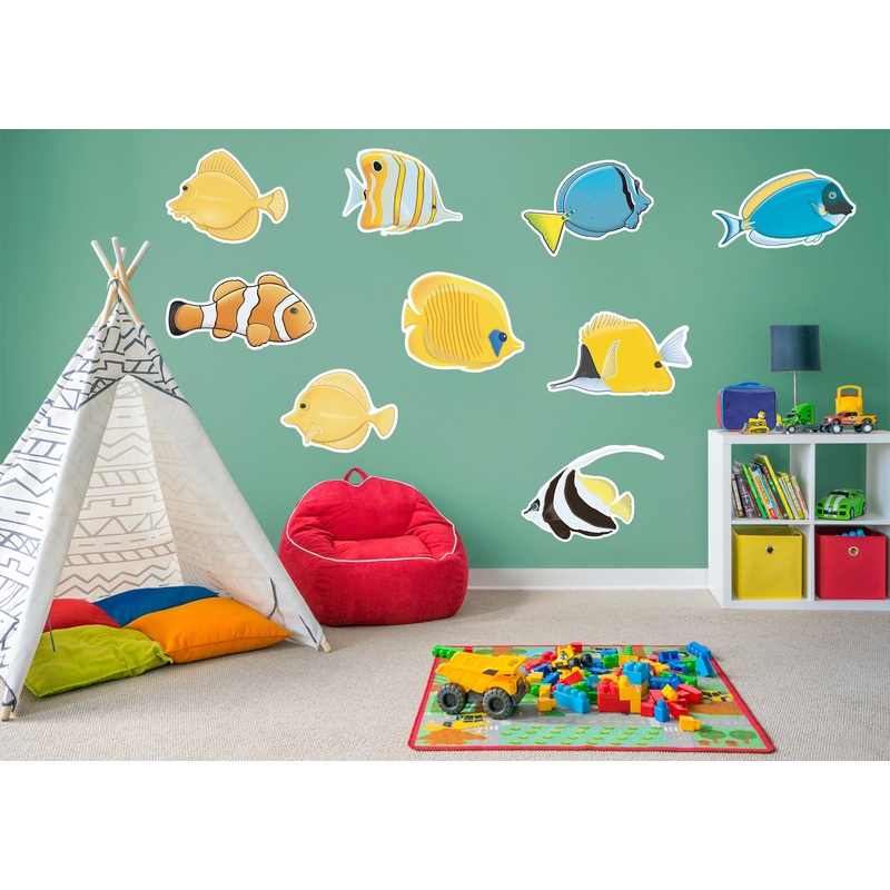 Nursery:  Goldfish Collection        –   Removable Wall   Adhesive Decal