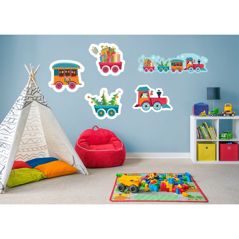 Nursery:  It’s Christmas Collection        –   Removable Wall   Adhesive Decal