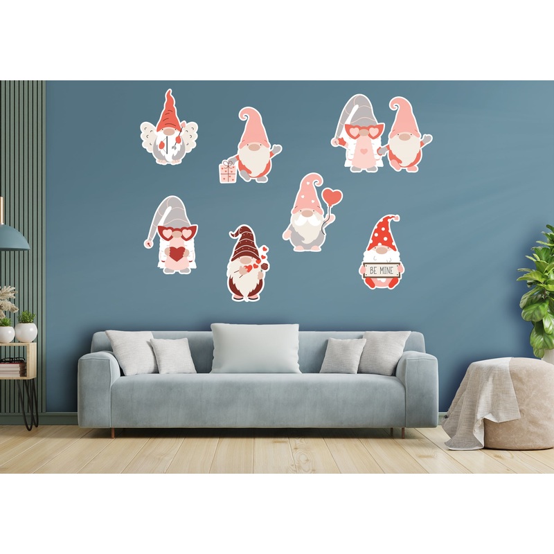 Valentine’s Day: Dwarfs Collection – Removable Adhesive Decal