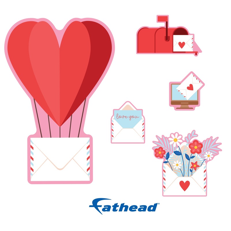 Valentine’s Day: Love Letters Icon – Removable Adhesive Decal