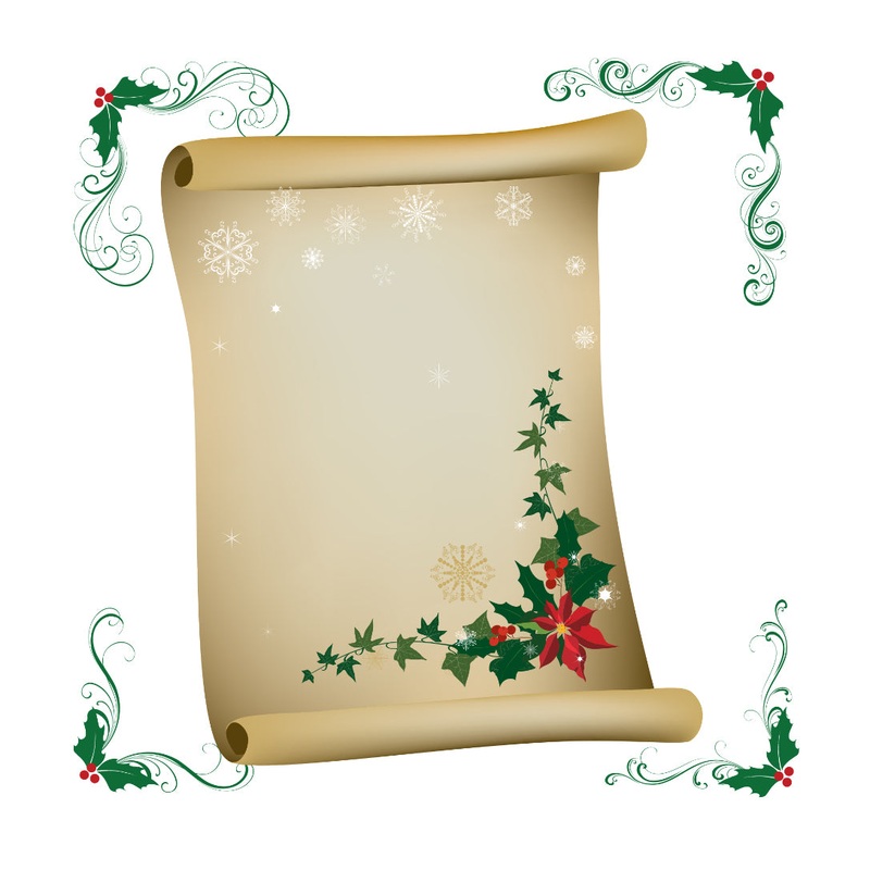 Christmas:  Greenery Dry Erase        –   Removable     Adhesive Decal