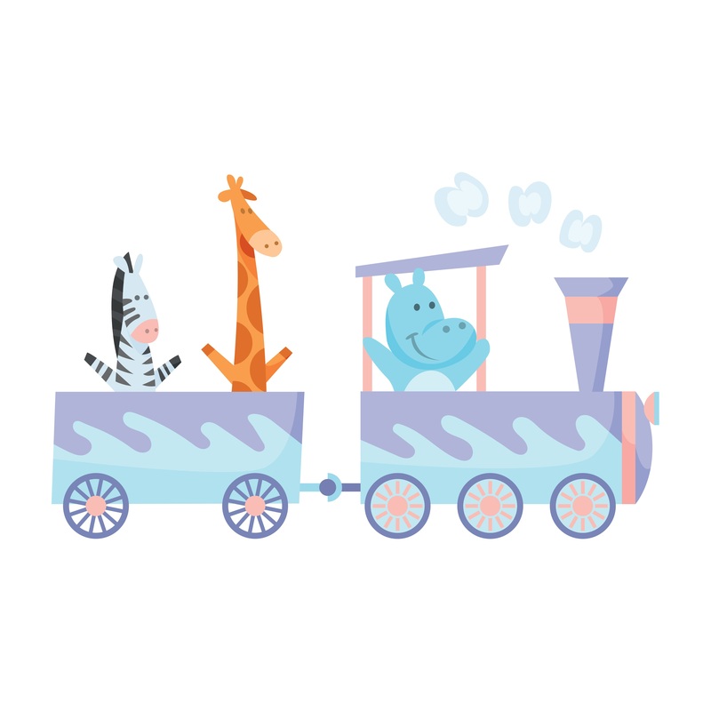 Nursery:  Hipo And Friends Icon        –   Removable Wall   Adhesive Decal