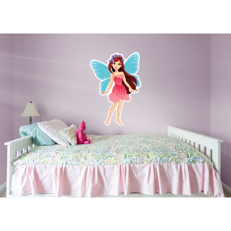 Nursery: Nursery Blue Wings Icon        –   Removable     Adhesive Decal