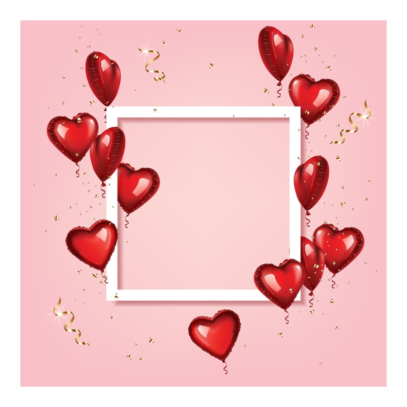 Valentine’s Day:  Let’s Celebrate Dry Erase        –   Removable     Adhesive Decal