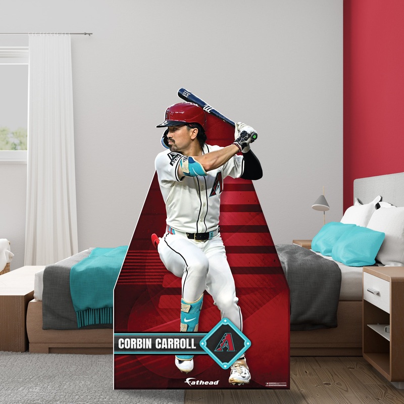 Corbin Carroll – Life-Size Stand Out – Official MLB – Arizona Diamondbacks – Foam Core Cutout