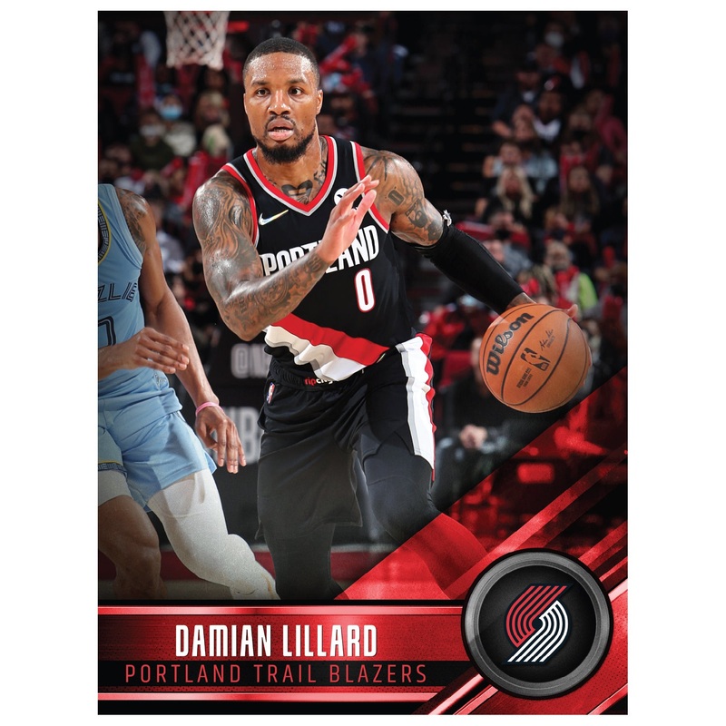 Damian Lillard – Peel & Stick Poster – Official NBA – Portland Trail Blazers – Reusable Vinyl Wall Decal