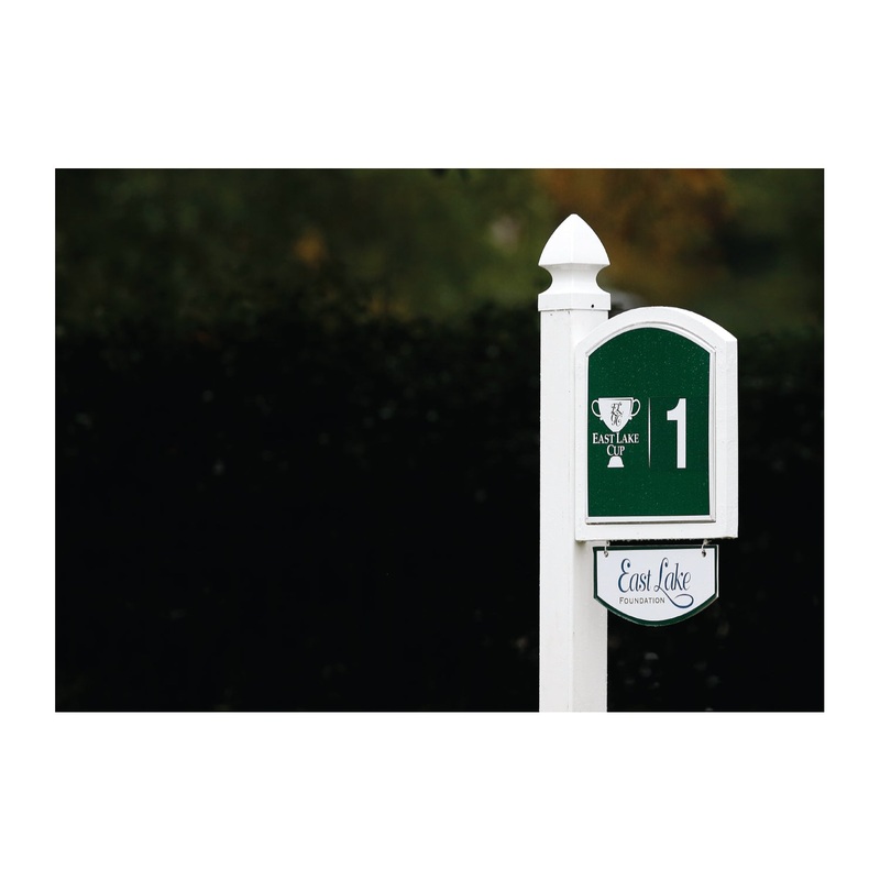 Golf:  East Lake Poster        –   Removable     Adhesive Decal