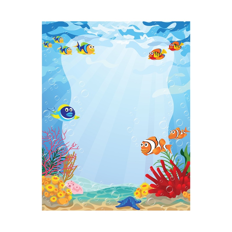 Nursery:  Depth of the Ocean Dry Erase        –   Removable Wall   Adhesive Decal
