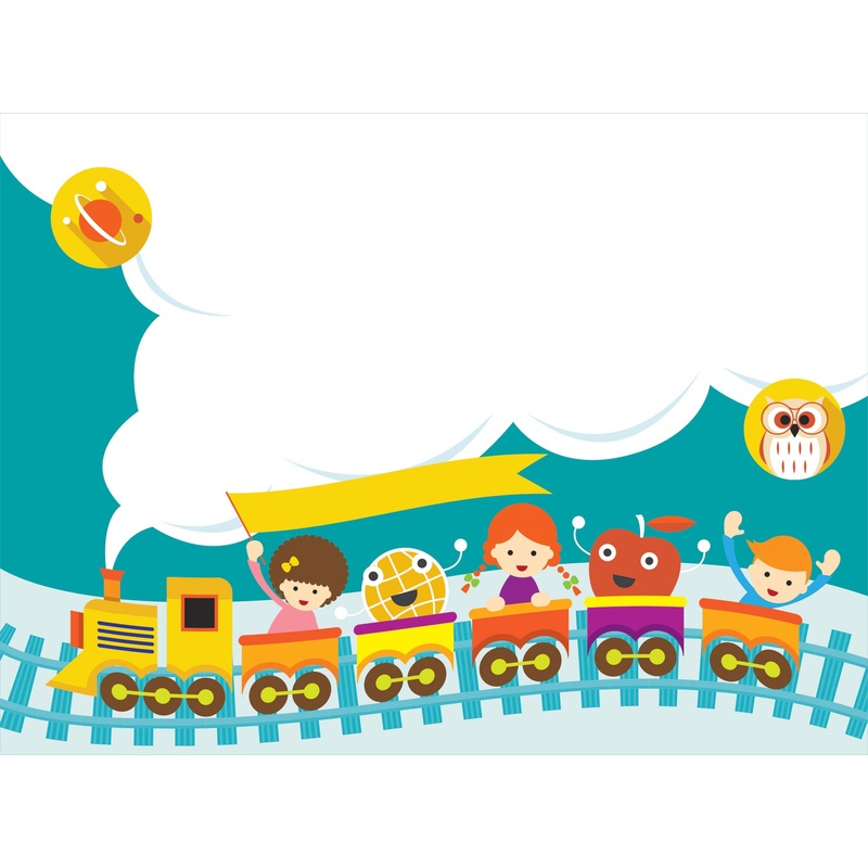 Nursery:  Kid’s Train Dry Erase        –   Removable Wall   Adhesive Decal