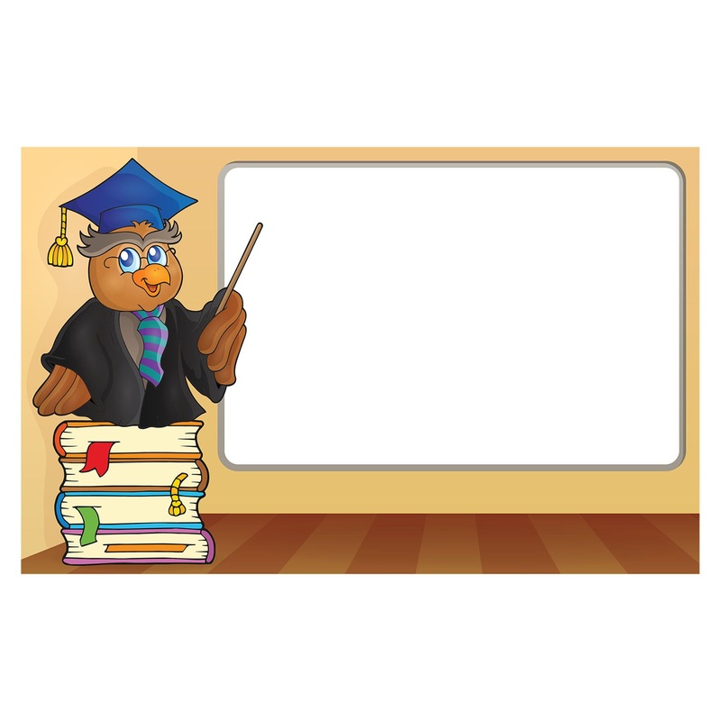 Nursery: Owl White Board Dry Erase        –   Removable Wall   Adhesive Decal