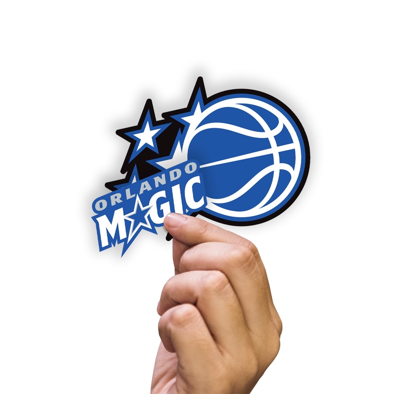 Orlando Magic – 5 Logo Minis (Mixed Sizes) – Official NBA – Reusable Vinyl Decals