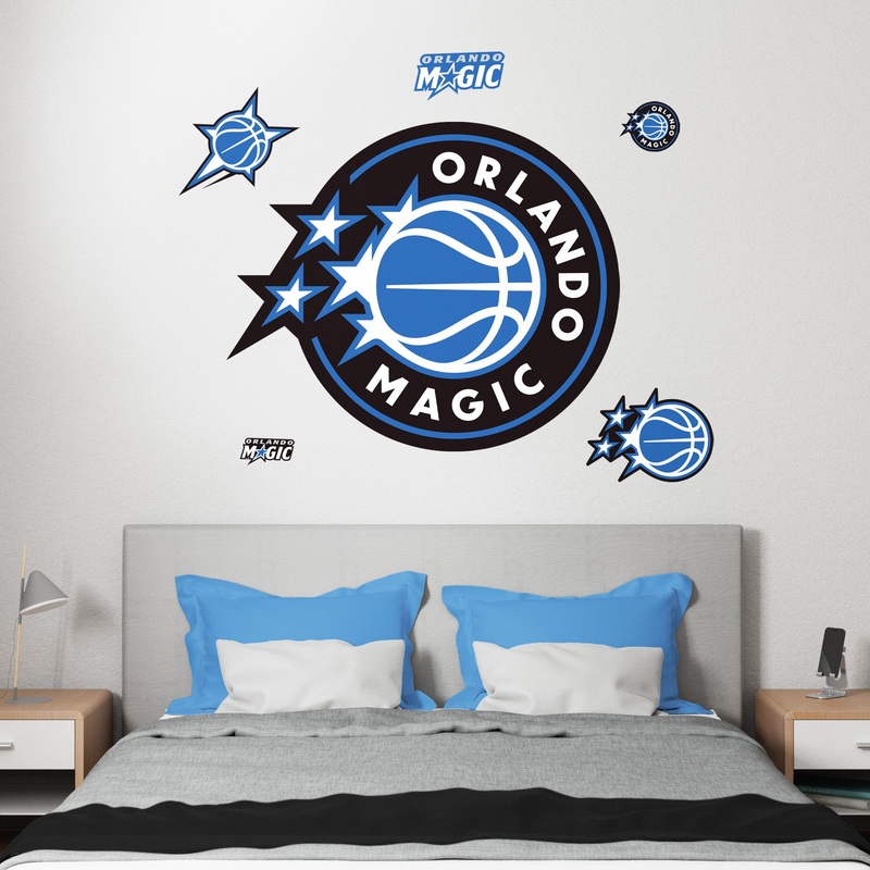 Orlando Magic – RealBig Logo Collection – Official NBA – Reusable Vinyl Wall Decals