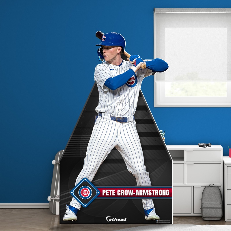 Pete Crow-Armstrong – Life-Size Stand Out – Official MLB – Chicago Cubs – Foam Core Cutout