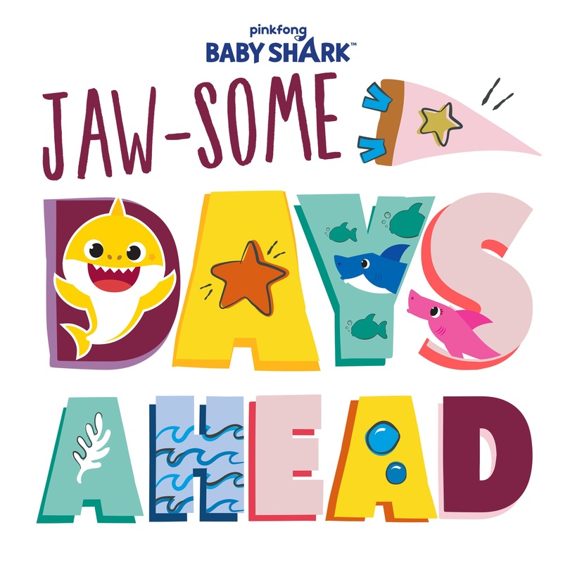 Baby Shark – Totally Jawsome – Peel & Stick Poster – Official Nickelodeon – Reusable Vinyl Wall Decal