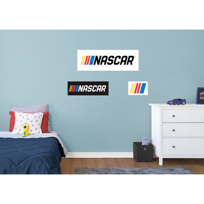 Bar Logo – RealBig Collection – Official NASCAR – Reusable Vinyl Wall Decals