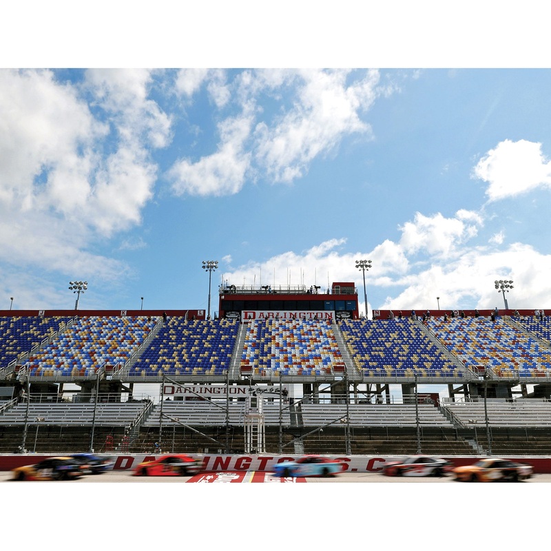 Darlington Raceway – Peel & Stick Poster – Official NASCAR – Reusable Vinyl Wall Decal