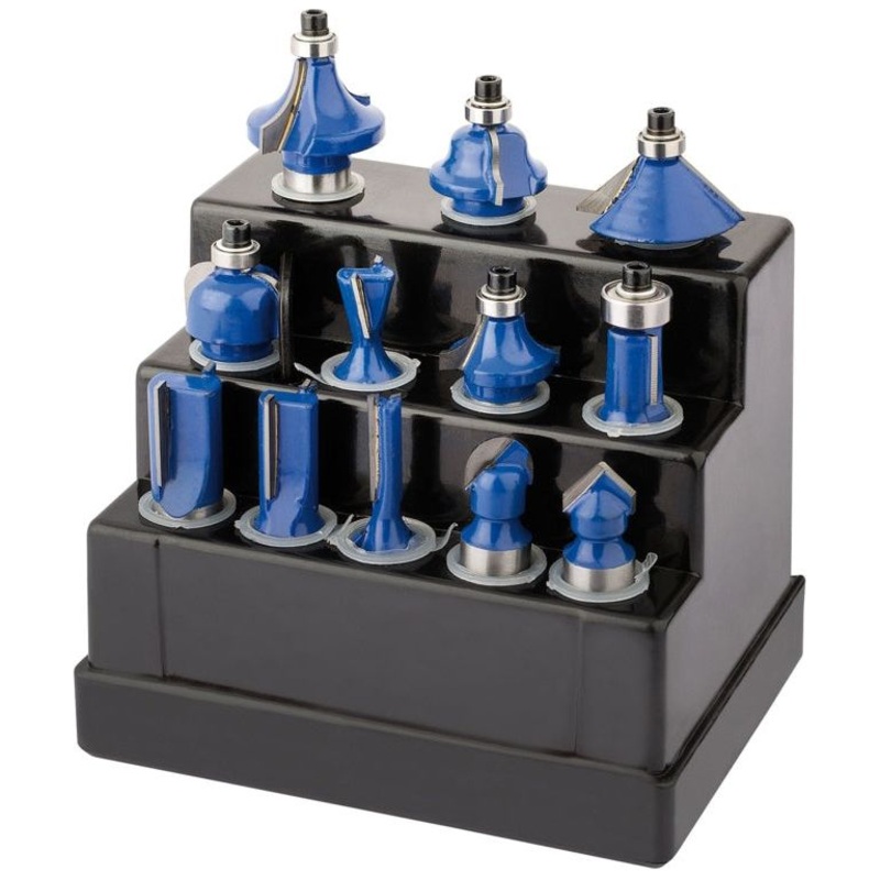 Draper 1/2 TCT Router Bit Set|1/2