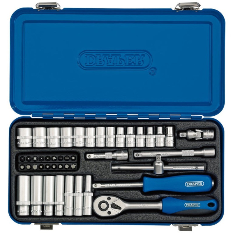Draper 1/4 Square Drive Metric Socket Set