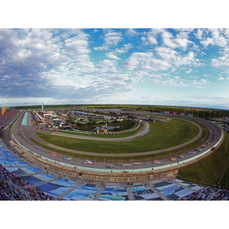 Homestead-Miami Speedway – Peel & Stick Poster – Official NASCAR – Reusable Vinyl Wall Decal