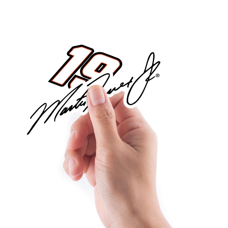 Martin Truex Jr. – 5 Logo Minis (Mixed Sizes) – Official NASCAR – Reusable Vinyl Decals