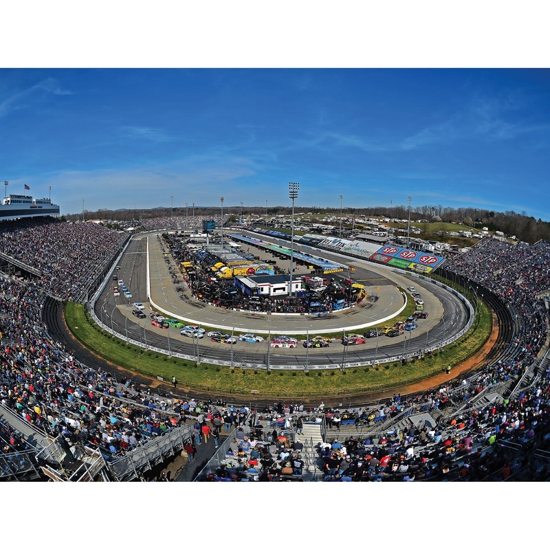 Martinsville Speedway – Peel & Stick Poster – Official NASCAR – Reusable Vinyl Wall Decal