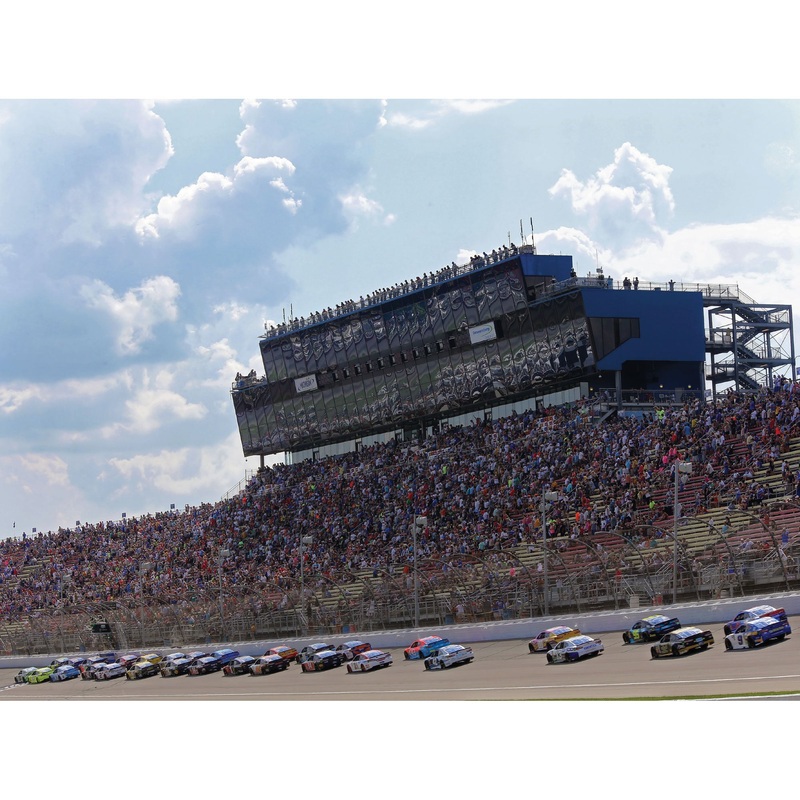 Michigan International Speedway – Peel & Stick Poster – Official NASCAR – Reusable Vinyl Wall Decal