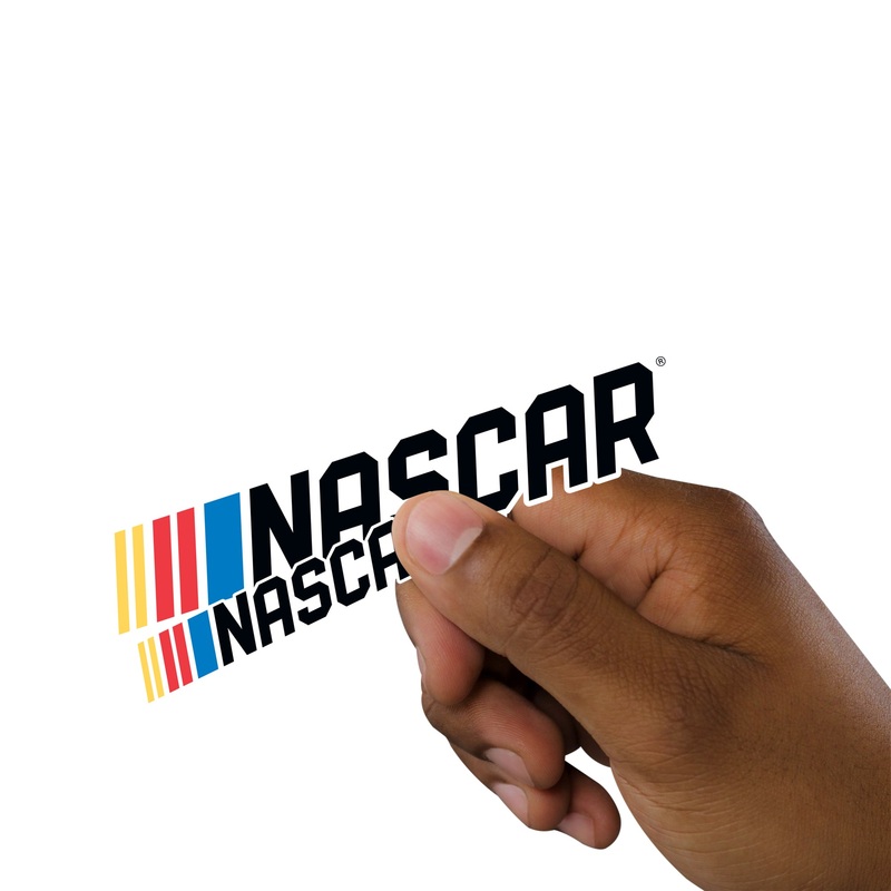 NASCAR – 5 Logo Minis (Mixed Sizes) – Official NASCAR – Reusable Vinyl Decals