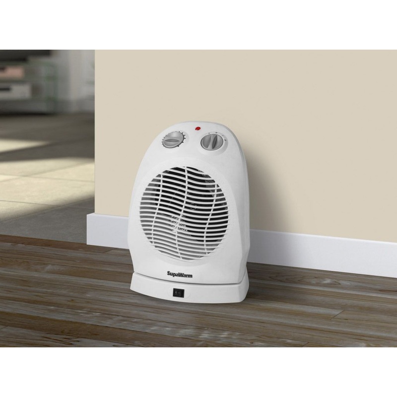 SupaWarm Deluxe Oscillating Fan Heater -2400W