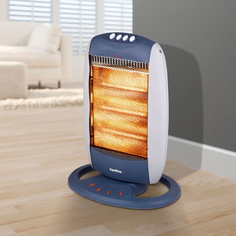 SupaWarm Halogen Heater|1200w|800w