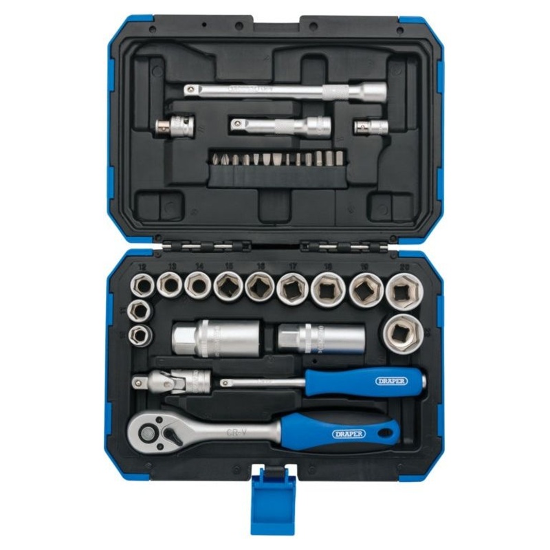 Draper 3/8 Sq Dr Metric Socket Set