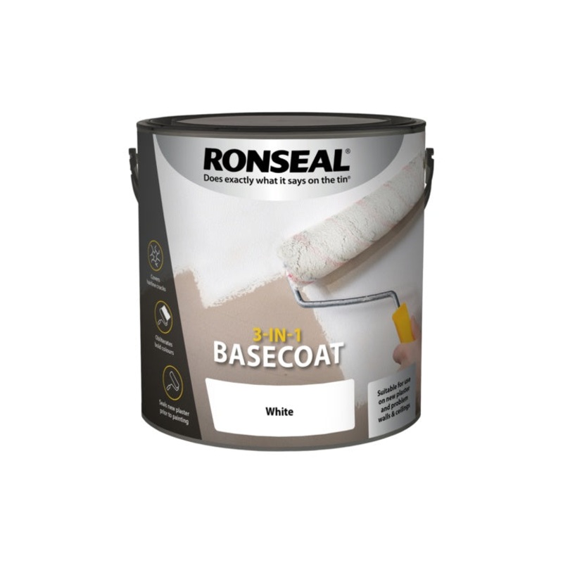 Ronseal 3 in 1 Basecoat|2.5L|5L