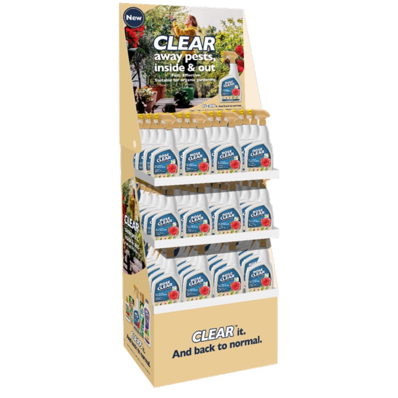 RoseClear 3 in 1 800ml|Display Unit of 96