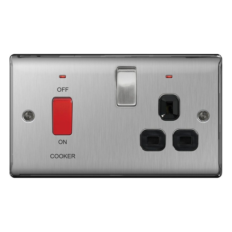 BG 45a Cooker Connection Unit Switched