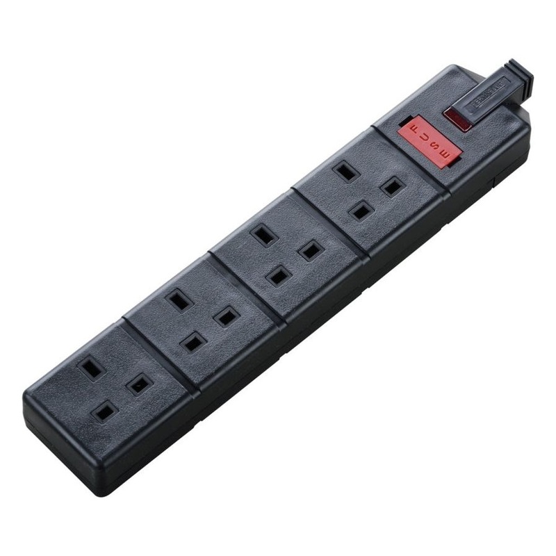 Masterplug 4 Socket 13 Amp Heavy Duty Trailing Socket
