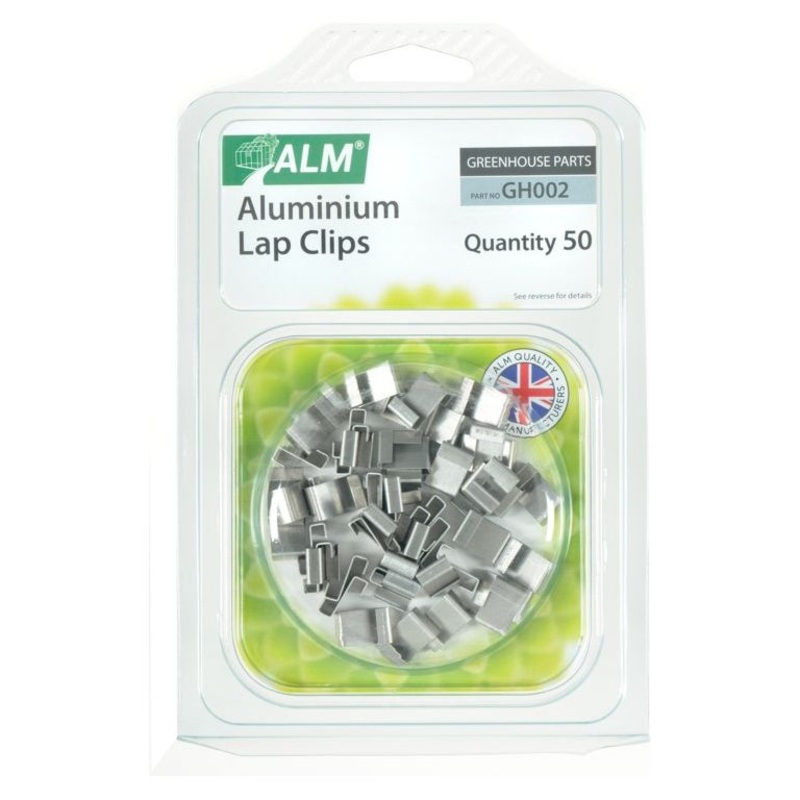 ALM Aluminium Lap Clips|Pack of 50