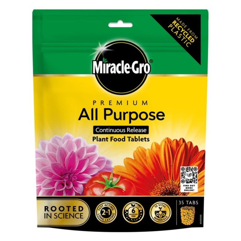 Miracle-Gro All Purpose Continuous Release Plant Food Tablets