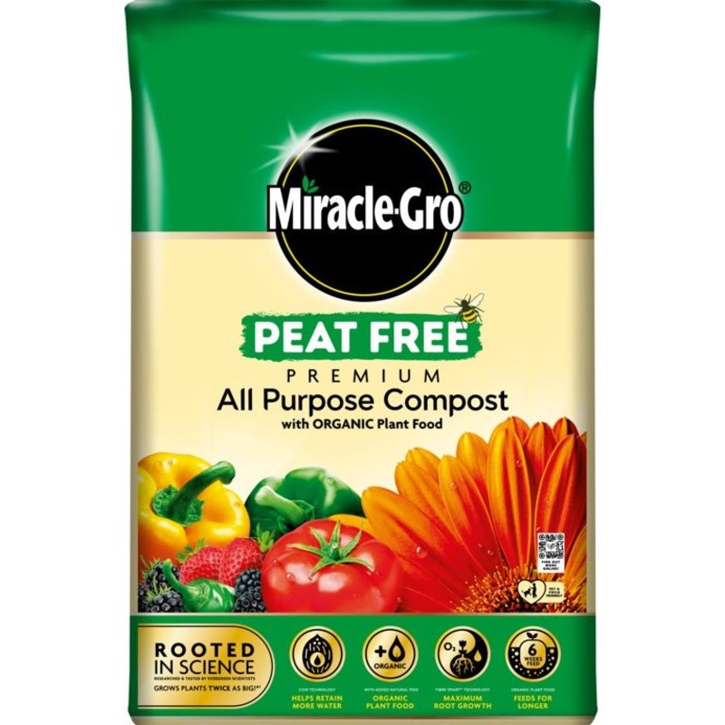 Miracle-Gro All Purpose Organic Peat Free Compost