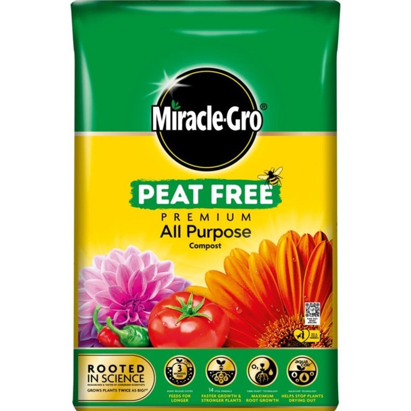Miracle-Gro All Purpose Peat Free Compost