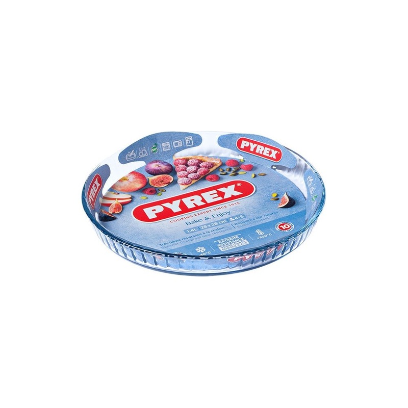 Pyrex Bake & Enjoy Flan Dish|25cm|27cm