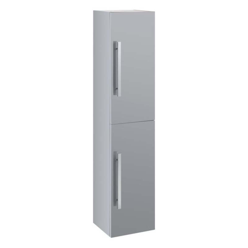 SP Avalon Grey Wall Hung Tall Storage Unit 300mm