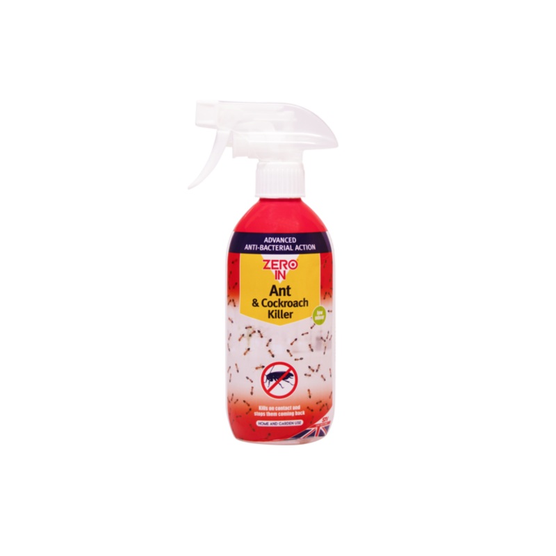 Zero In Anti-Bacterial Ant & Cockroach Killer – 500ML