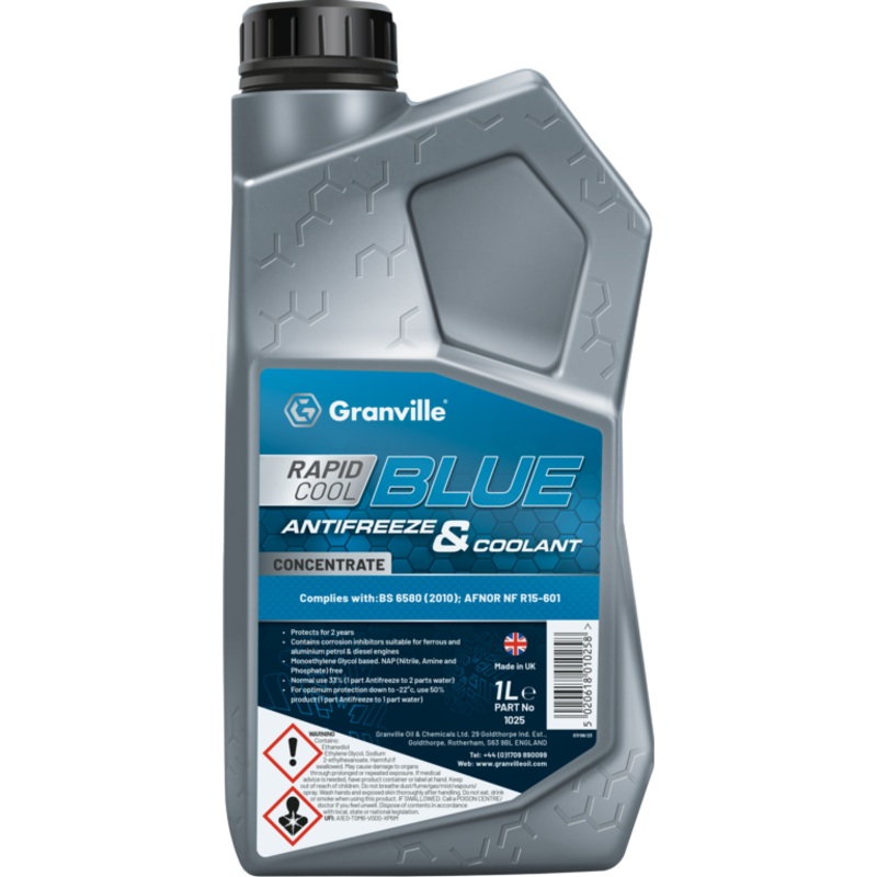 Granville Blue Anti-Freeze|1L|5L
