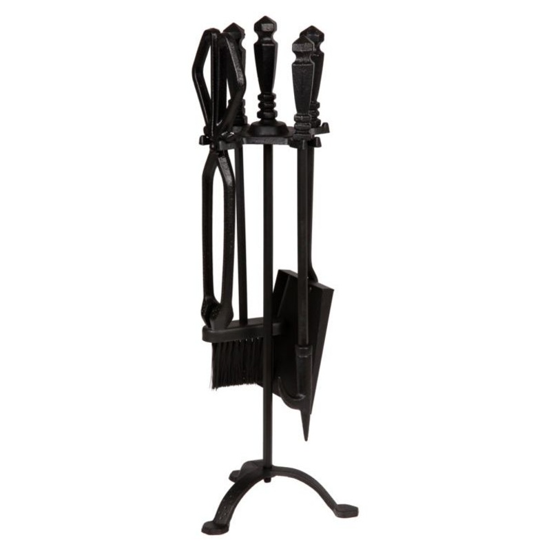 Hearth & Home Black Companion Temple Set 5 Piece 24