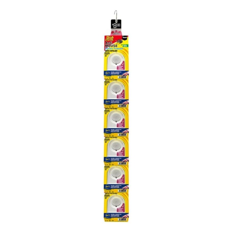 The Big Cheese Battery Powered Mouse Repellent  Clip 12
