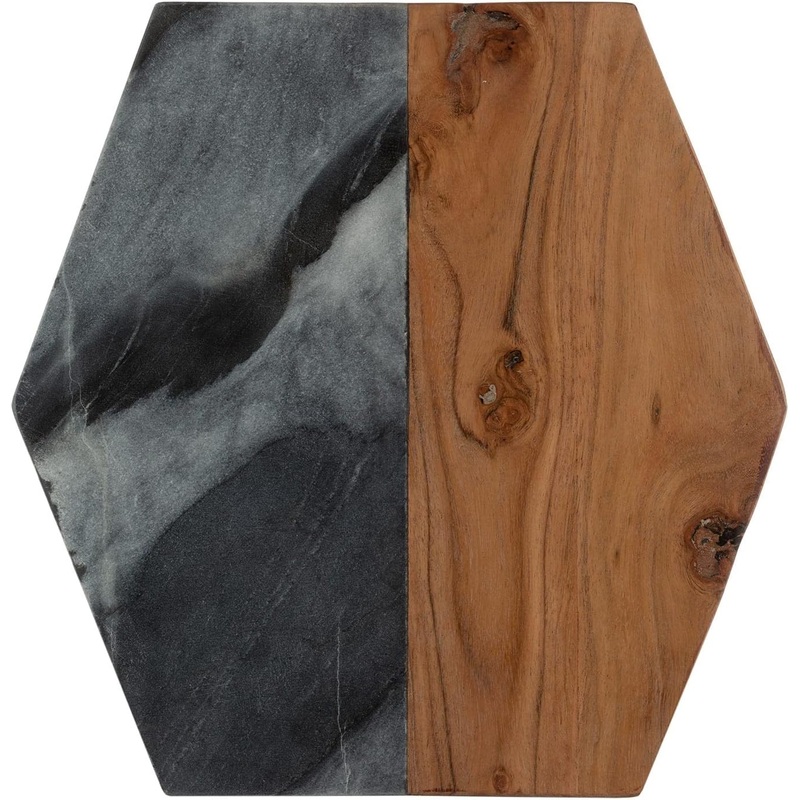 Typhoon Black Marble & Acacia Board