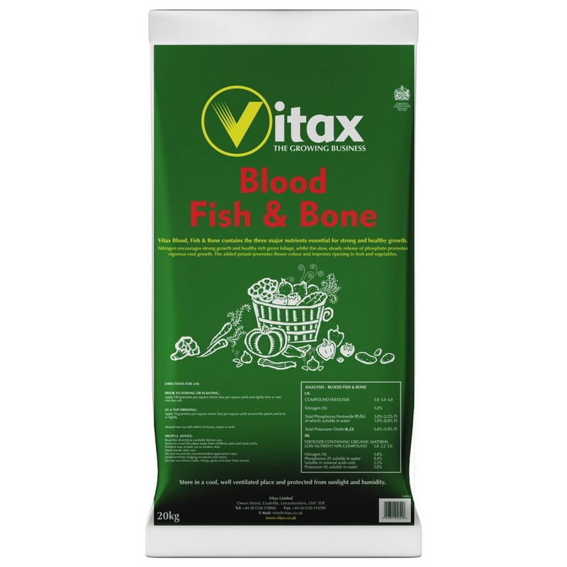 Vitax Blood Fish & Bone|1.25kg|2.5kg|5kg|10kg|20Kg