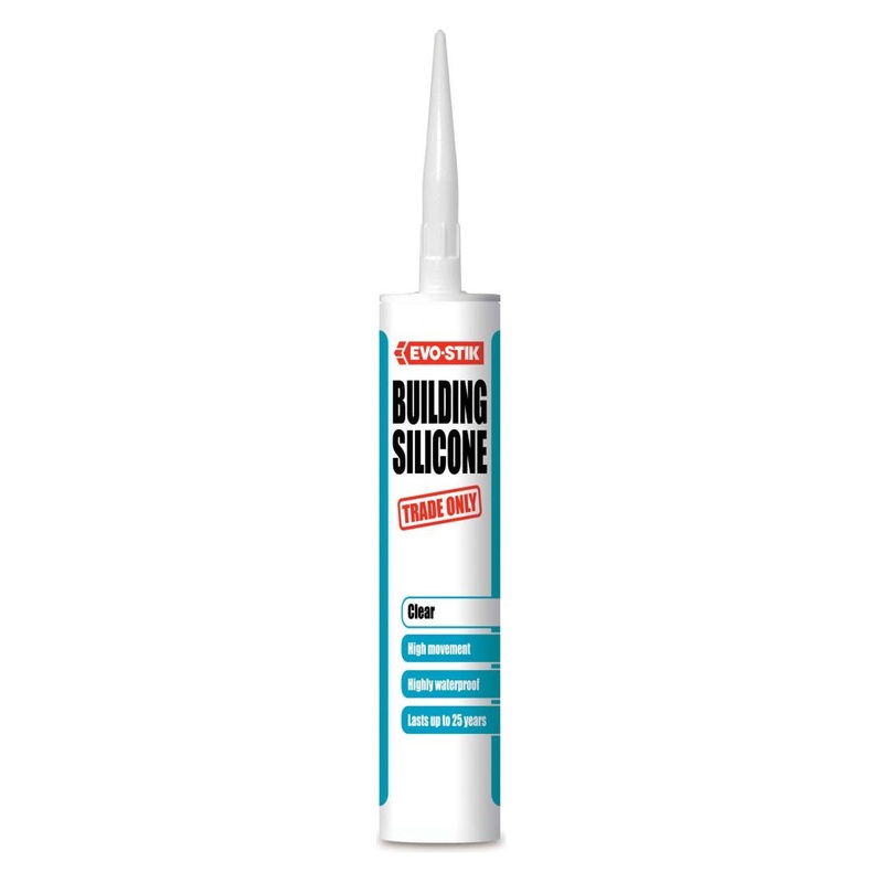 Evo-Stik Building Silicone|Clear|White